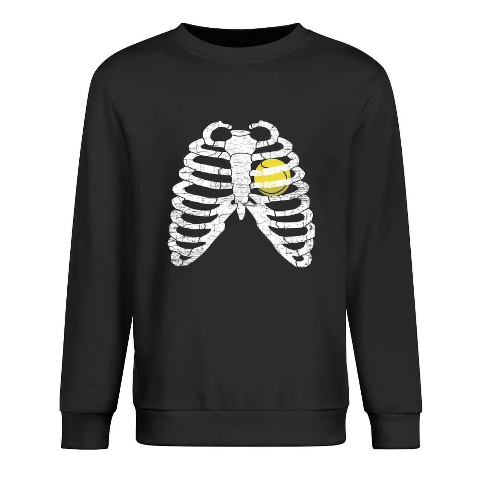 Jersey de tenis con costillas, camisetas gráficas, ropa de invierno para hombre, chándal, ropa coreana para hombre, sudadera