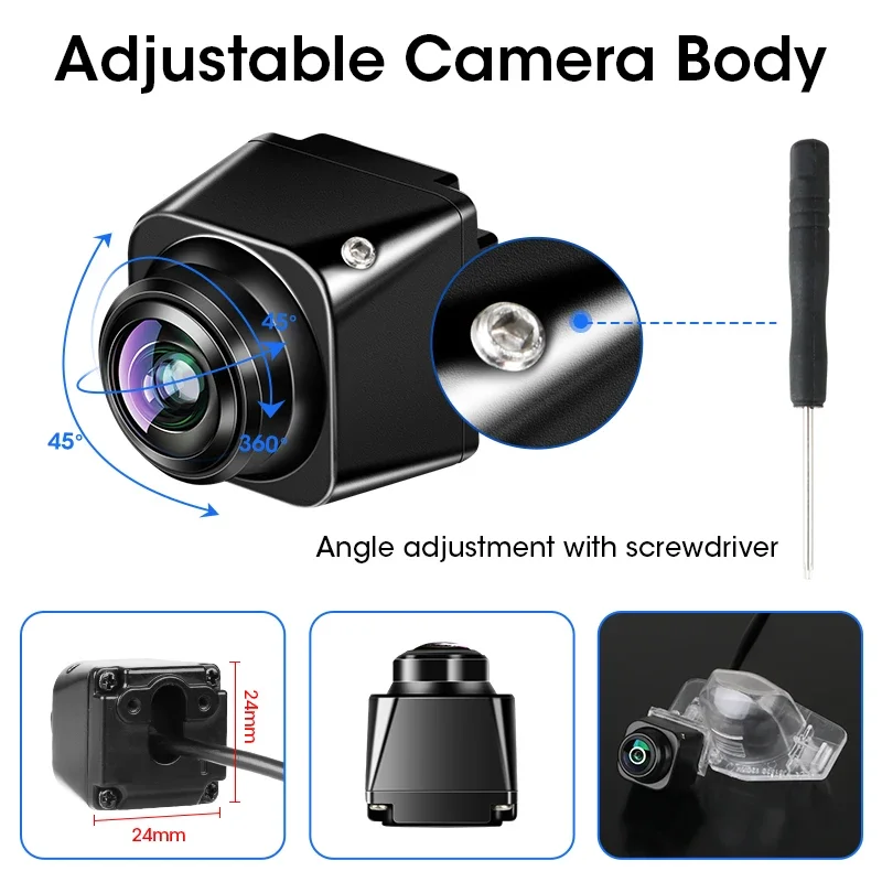 Srnubi AHD 1920*1080P 170 Degree Fisheye Lens Full HD Backup Camera For Opel Astra H J Corsa D Vectra C Zafira B Buick Regal