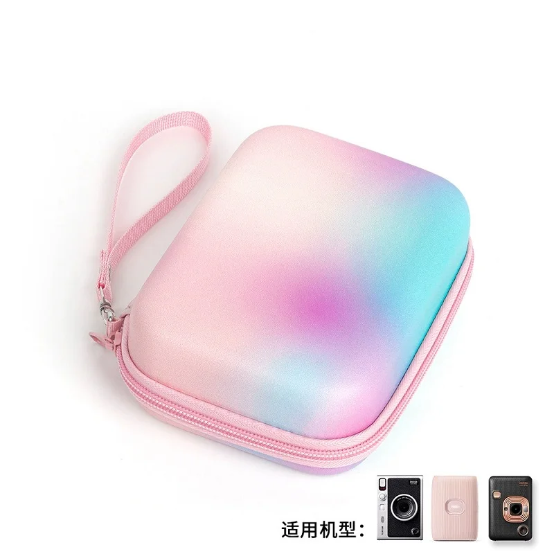 Portable Hard Case Eva Storage Bag for Fujifilm Instax Mini EVO/Link2/Link 3/Lipolay Protective Bag EVA Gradient Hard Shell Bag