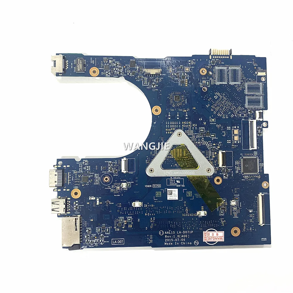 For Dell Inspiron 15 5559 Laptop Motherboard W/ i5-6200U 2.3Ghz CPU CN-0M4MY2 0M4MY2 Mainboard AAL15 LA-D071P 100% Working