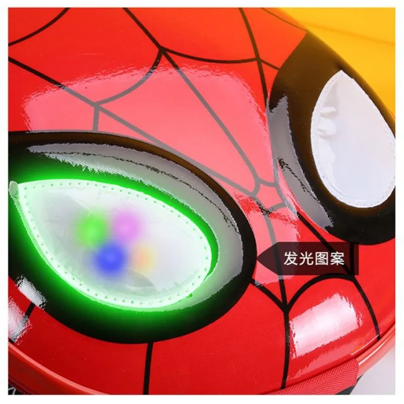 Mochila escolar para niños de Spiderman de Marvel, mochila creativa de cáscara de huevo de dibujos animados para niños, mochila para estudiantes de guardería, mochila de dibujos animados para salir