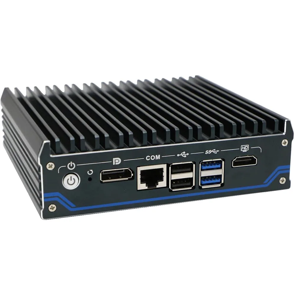 Imagem -06 - Partaker-fanless Soft Router Mini pc Intel J6412 Micro Firewall x Intel I225-v 2.5g Lan Hdmi dp Opnsense Firewall Appliance