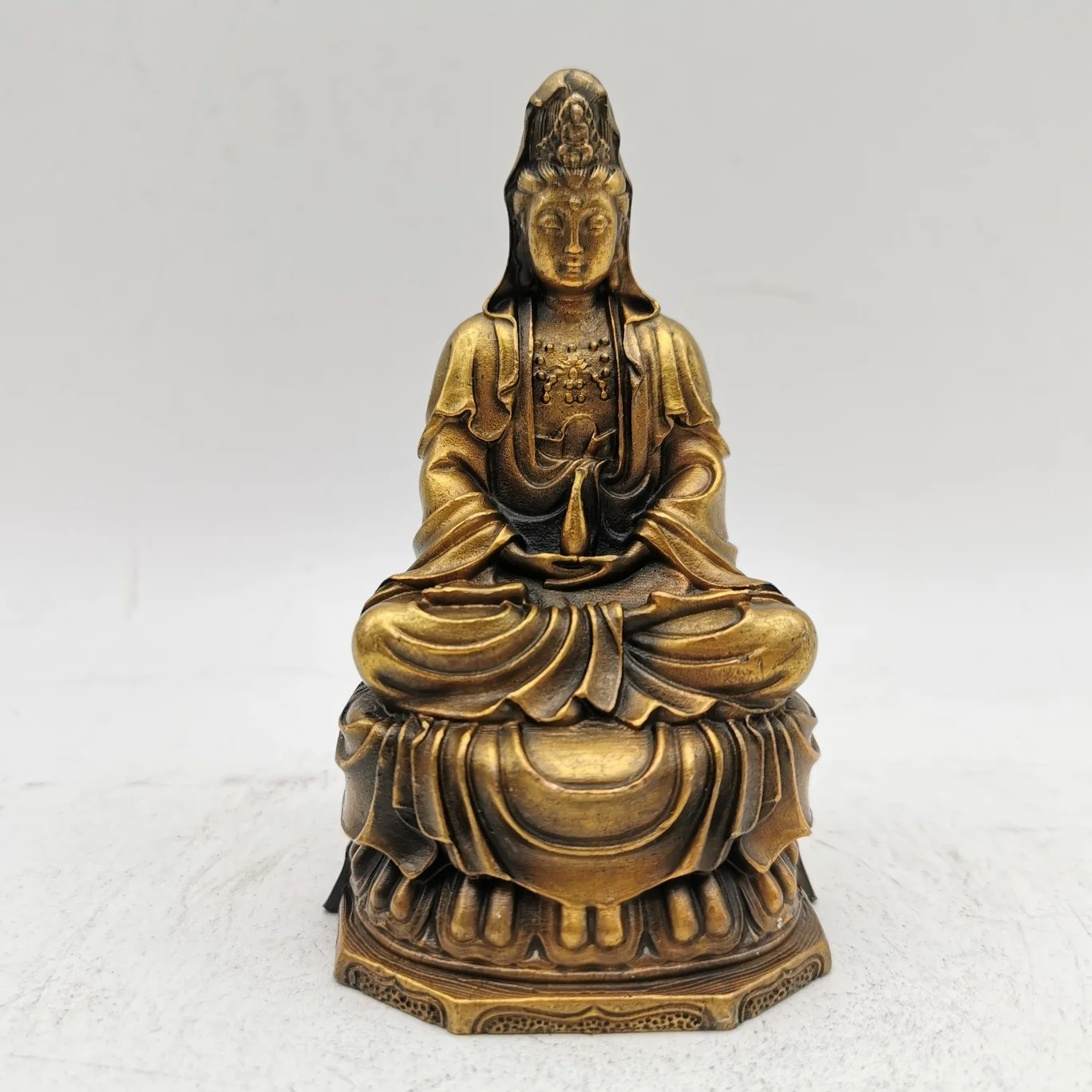 

Avalokitesvara скульптура Будды, статуя Buddha Hall аксессуары для украшения дома, латунная статуя буддистские украшения