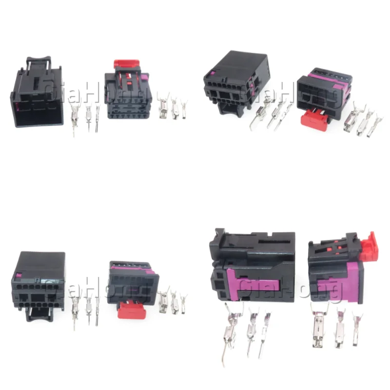 1 Set 17 Ways 4F0972575A AC Assembly Car Wire Harness Plug 4F0972483 Auto Composite Socket For VW 4F0972575 Electrical Connector