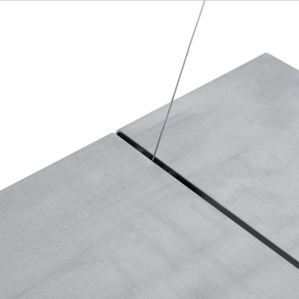 

Stainless Steel Cheese Slicer Wire Cutter with Non Slip Feet Protect Table Tops Serve Cheese Butter Eggs Fruit Vegetable