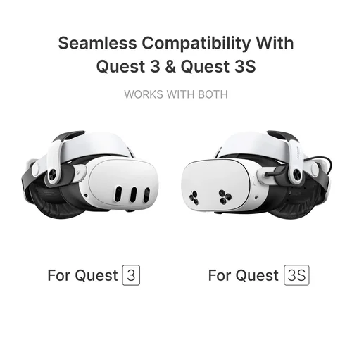 Imagen 2 del producto El cabezal de batería cómodo bobovr m3 pro es compatible con meta Quest 3/Quest 3scon tiempo de reproducción mejorado y soporte