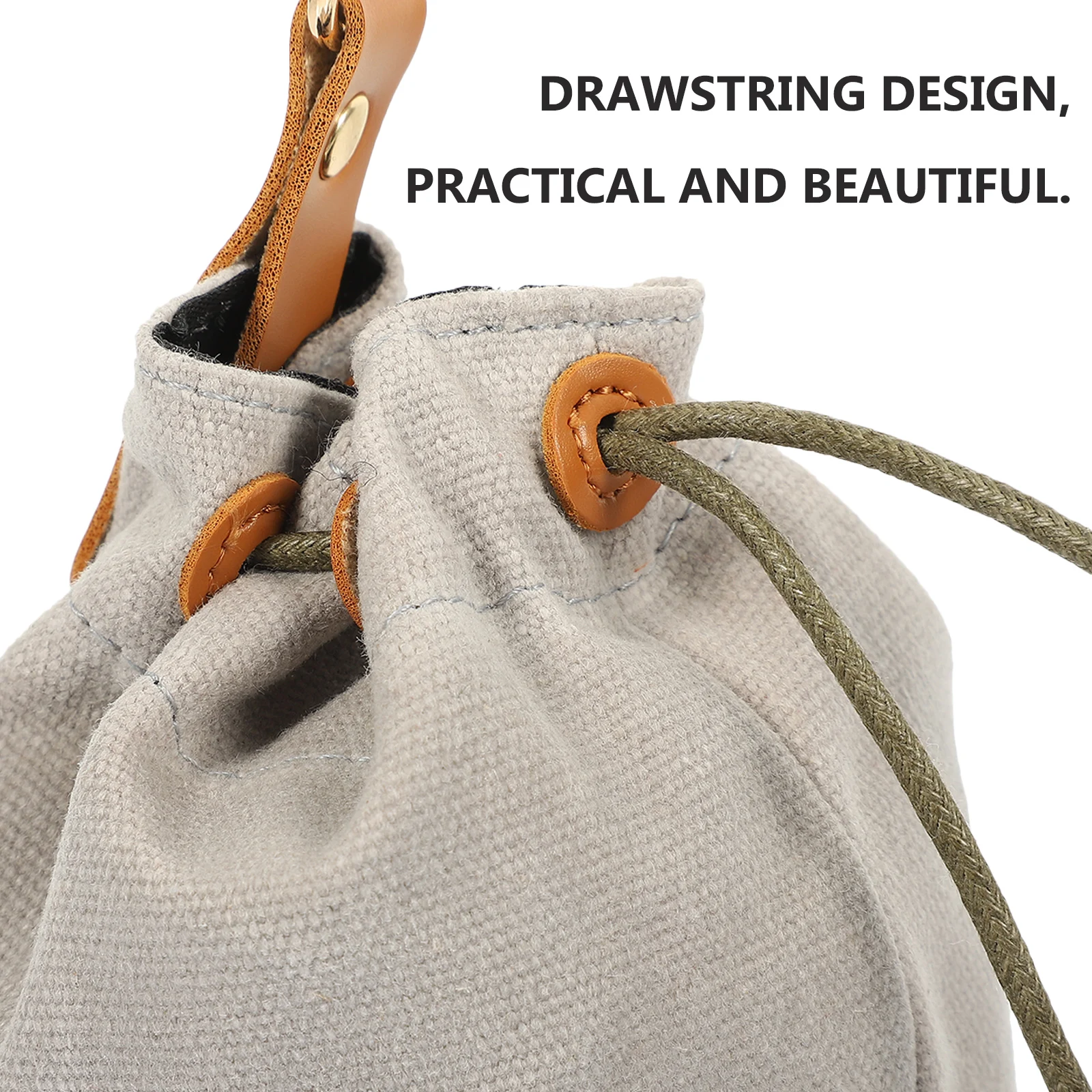 

Dog Treat Pouch Lightweight Compact Canvas Bag for Outdoor Portable Puppy Training Snack Supply Large Capacity Safe Durable