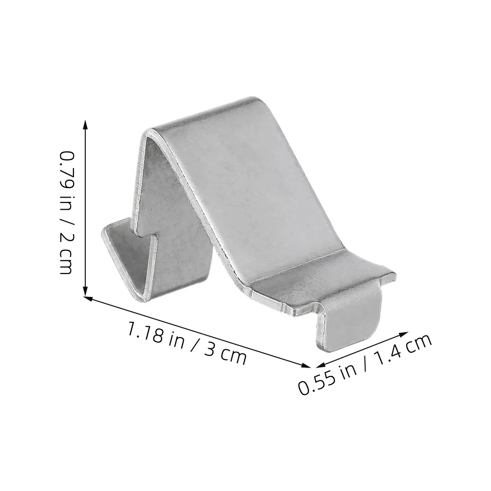 50Pcs Metal Cabinet Shelf Clips Adjustable Heavy Duty Shelf Supports for Office Closet Bookshelf Storage Shelving Hardware view 5