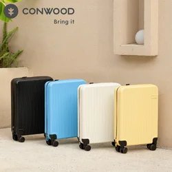 CONWOOD Foldable Suitcase Carry-on Travel Luggage 100% PC  20