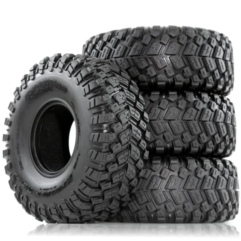 

4 шт. 1,9 "резиновые колеса Voodoo KLR 116*45 мм для 1:10 RC гусеничного осевого SCX10 D90 TF2 MST Tamiya