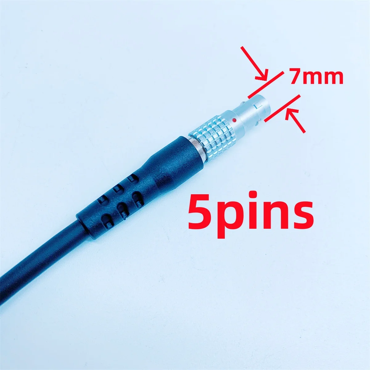PinPointR pipeline radar to Oscar RTK data cable 7-pin to 5-pin