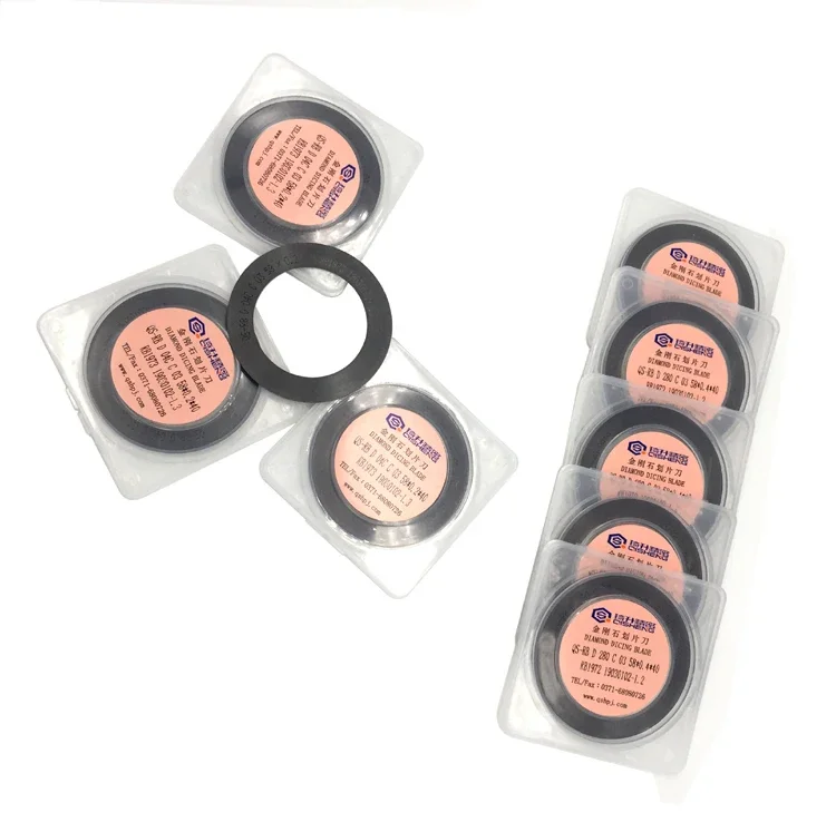 

Dicing Blades Metal Bond Blades with Hub QS-RM Series