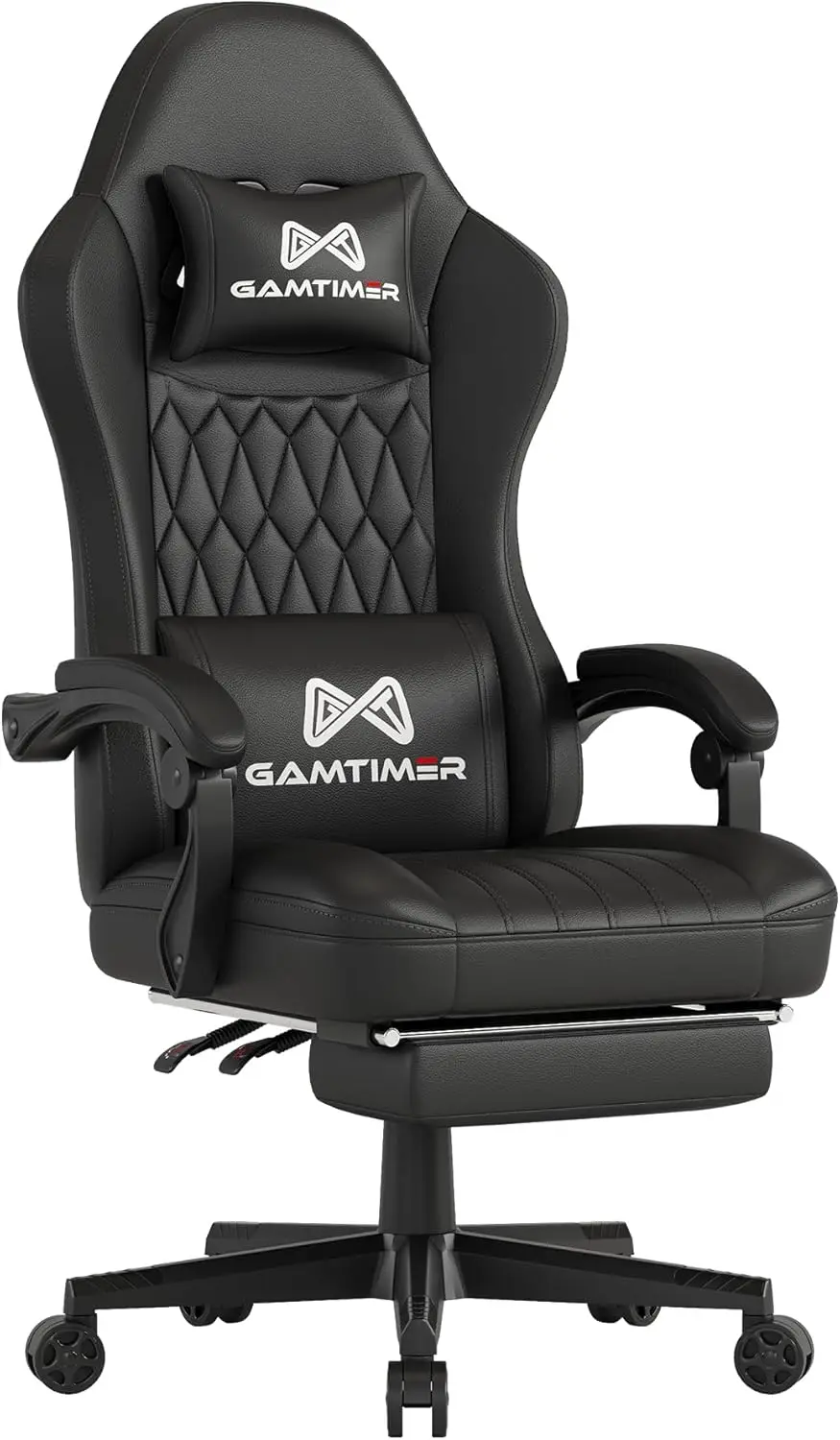 Chair, Computer Office Chair with Footrest, 155° Reclining Chair, Ergonomic High Back Computer Chair with Headrest