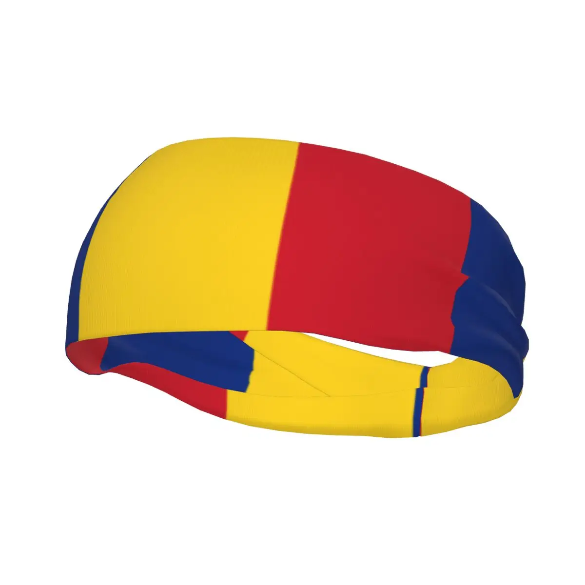 

Повязка на голову с флагом Румынии, повязка на голову для тенниса, тренажерного зала, фитнеса, головные уборы, аксессуары для волос
