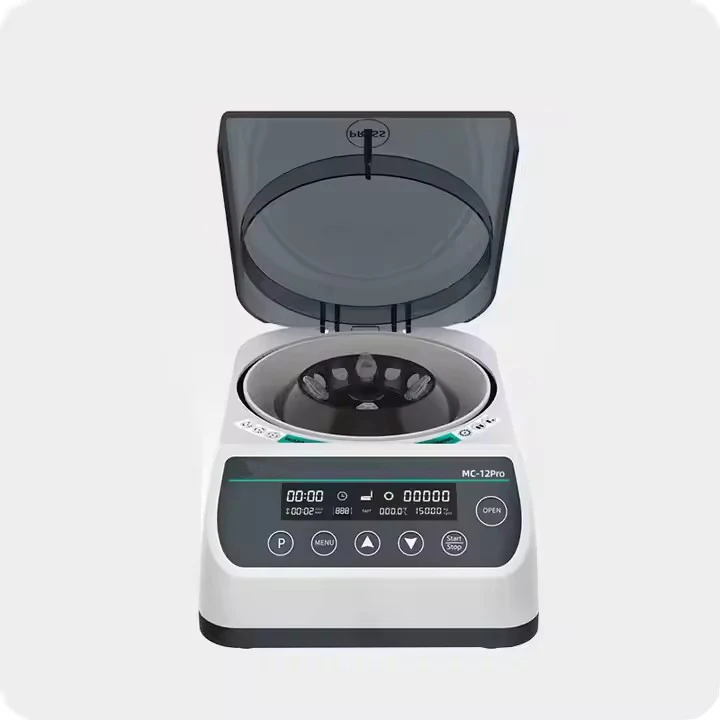 MC-12Pro 12000 RPM 9960xg Laboratory Microcentrifuge Large Capacity Mini Swing Rotor Centrifugal
