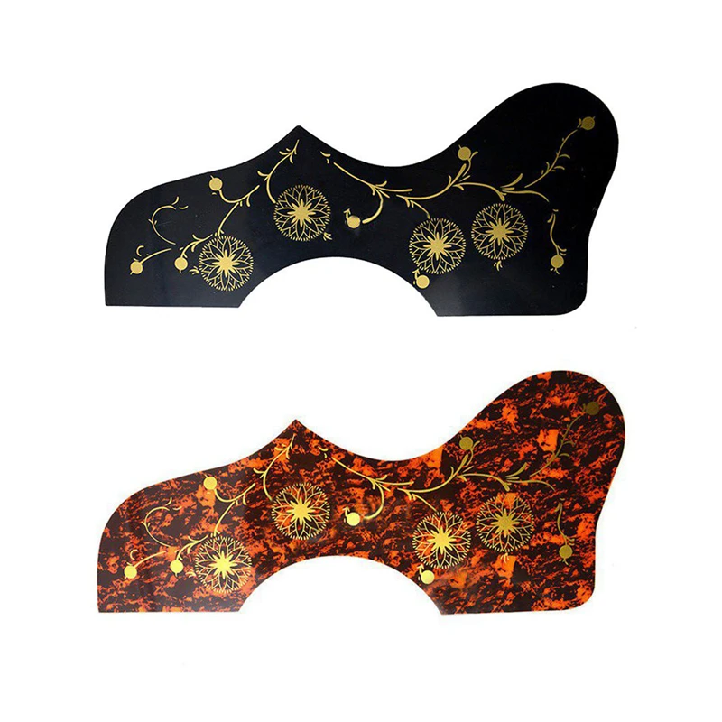 2X Tortoise/Flower Decoration EJ200 Style Acoustic Guitar Pickguard