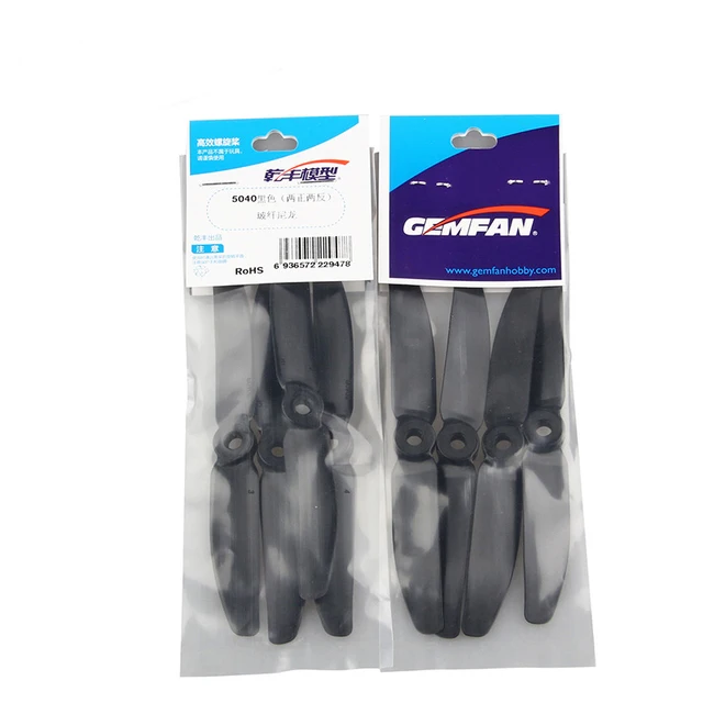 4pcs Original Gemfan E-Prop Propeller 5040 5030 5045 5X4 5X3 5X4.5 Multirotor ABS for RC EMAX Iflight geprc KINGKONG HGLRC Drone