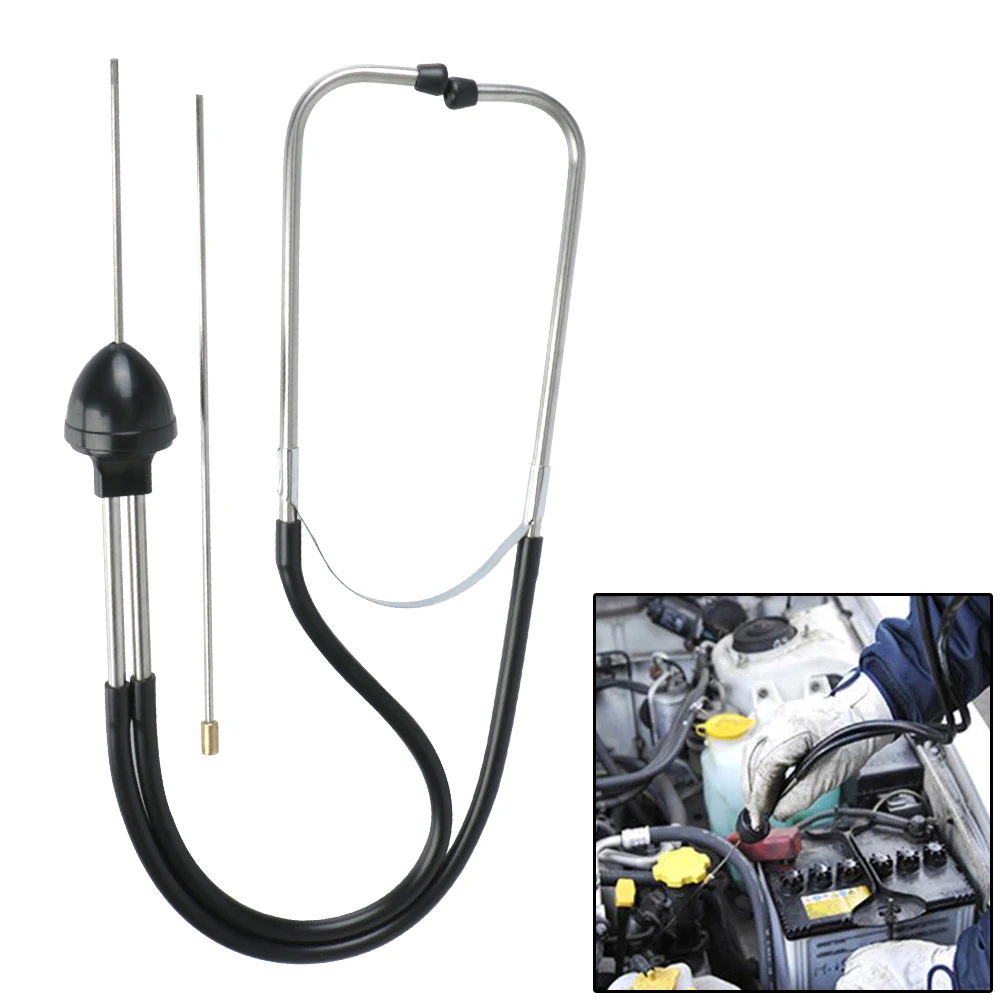 Engine Analyzer Anti-shocked Car Engine Block Diagnostic Tool Mechanics Cylinder Stethoscope Auto Engine Hearing Tool