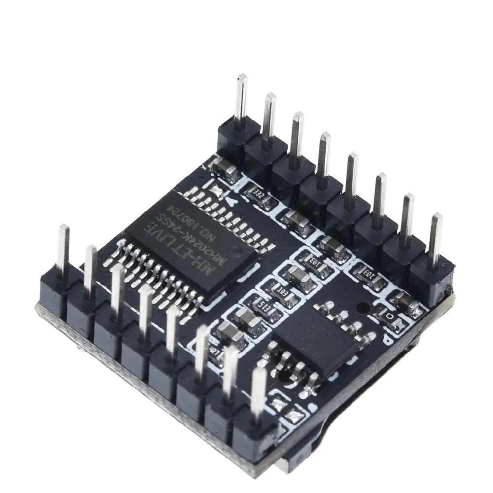TZT Mini MP3 Player Module TF Card U Disk Mini MP3 Player Audio Voice Module Board For Arduino DF Play Wholesale image 4