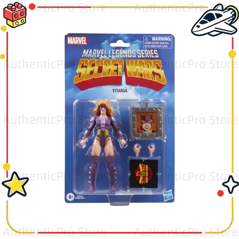 【In Stock】Original Hasbro Marvel Legends Series Secret Wars Titania Action Figure Toy Model Gift&Collection
