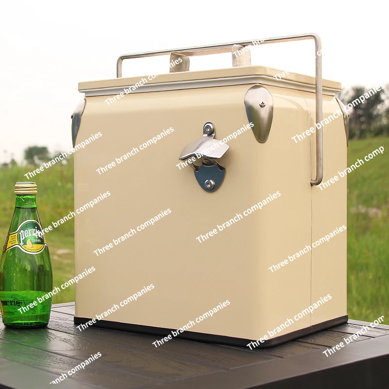 Picnic Portable Good-looking Camping Frozen to Keep Fresh Ice Cube Mini Household Mobile Ice Bucket