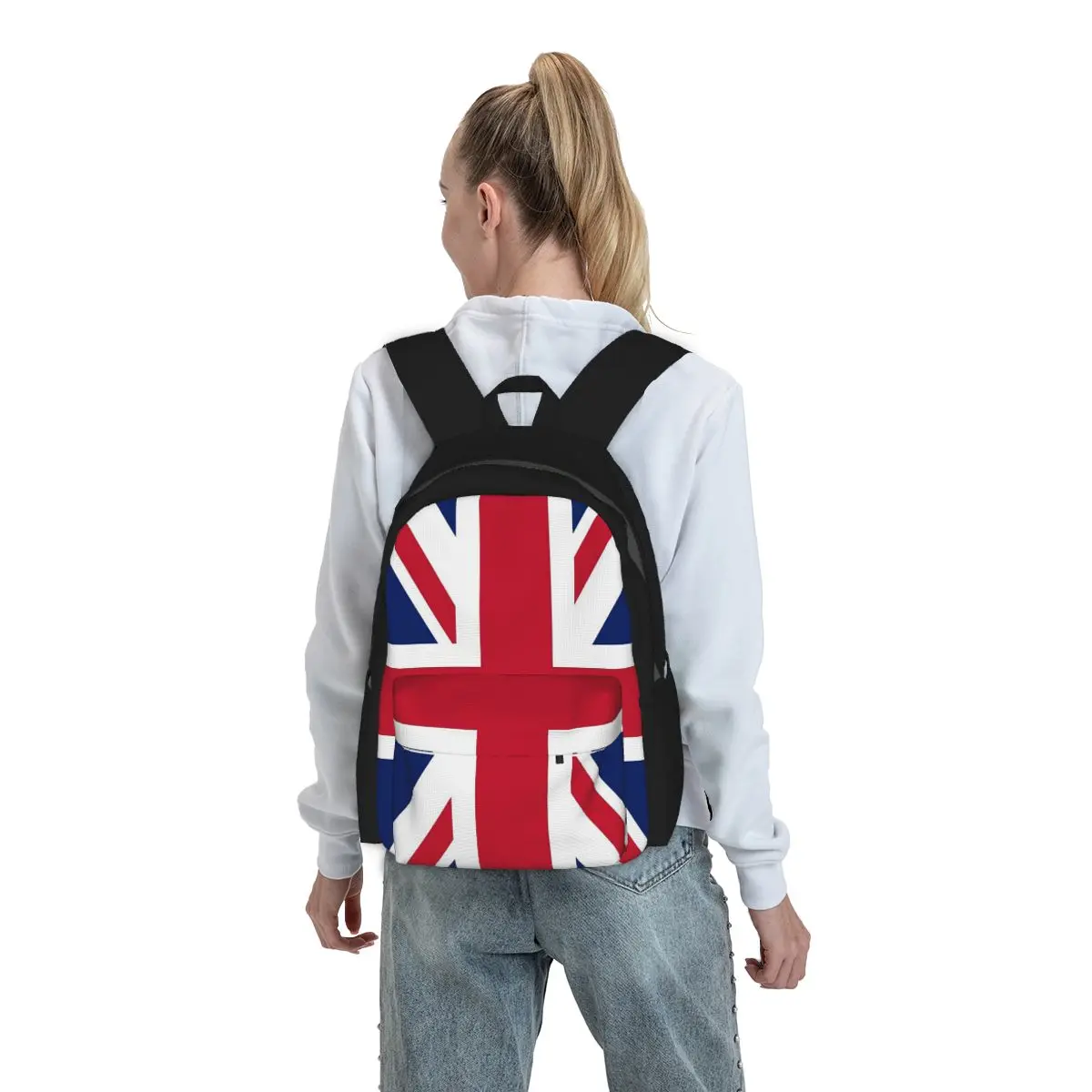 

Flag Of The United Kingdom Backpack Boys Girls BookBag Kids School Bag Computer Shoulder Bags for Men Women