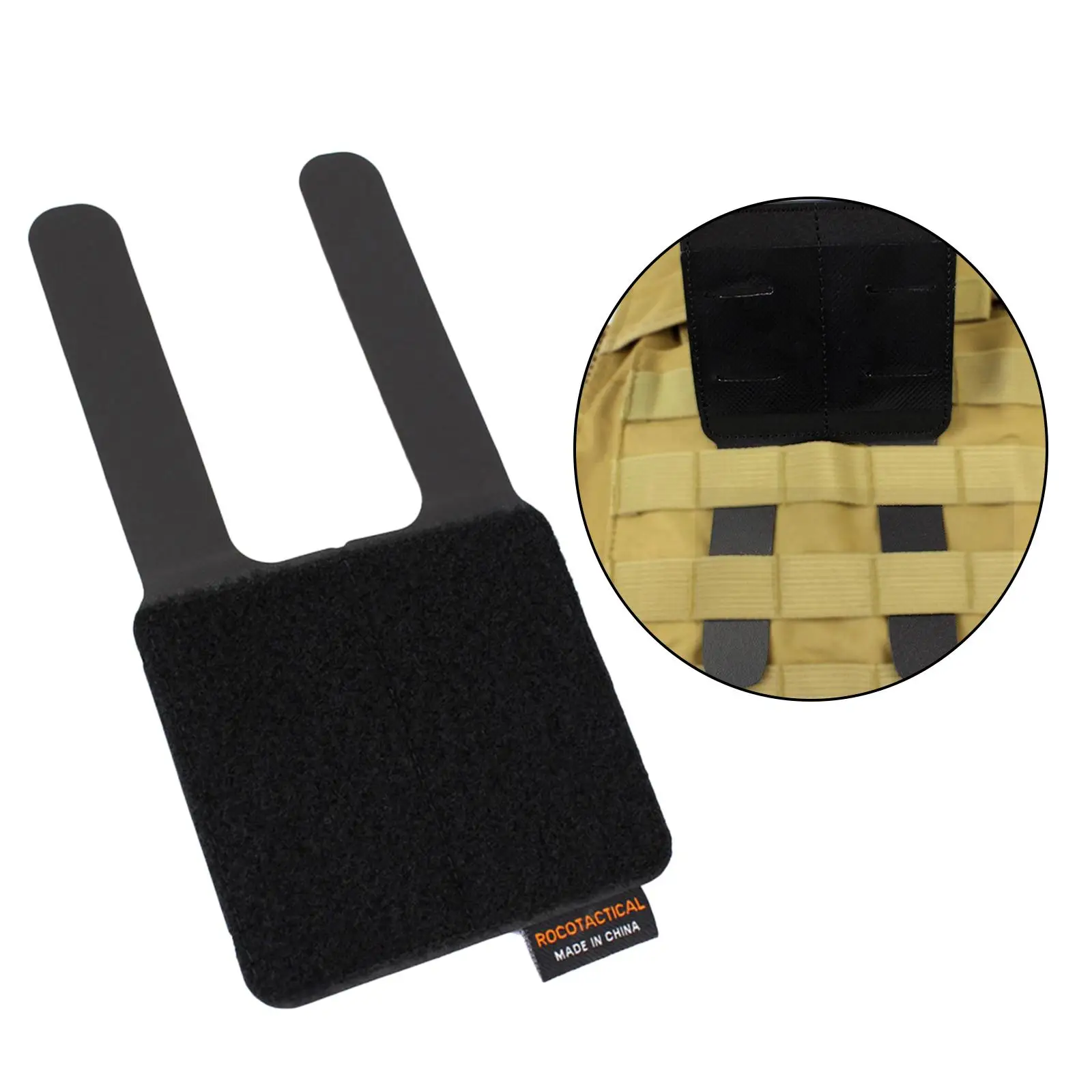 Morale Patch Board Nylon Molle Attachment DIY for Clothes Accessory Bags Backpack