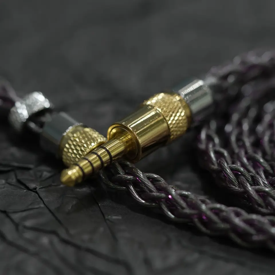 ZiSin -03 7NOCC+合金銅 IEM ケーブル 2.5/3.5/4.4/6.35mm IE900 2PIN