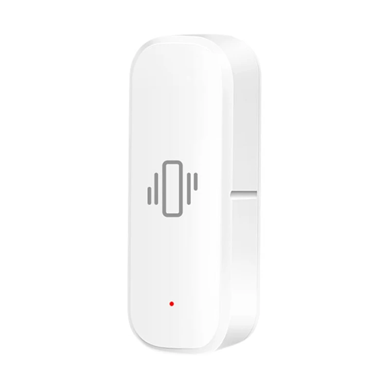 Sensor de vibración inteligente Tuya Zigbee, alarma de choque de movimiento, Notificación por aplicación Smart Life, Monitor en tiempo Real