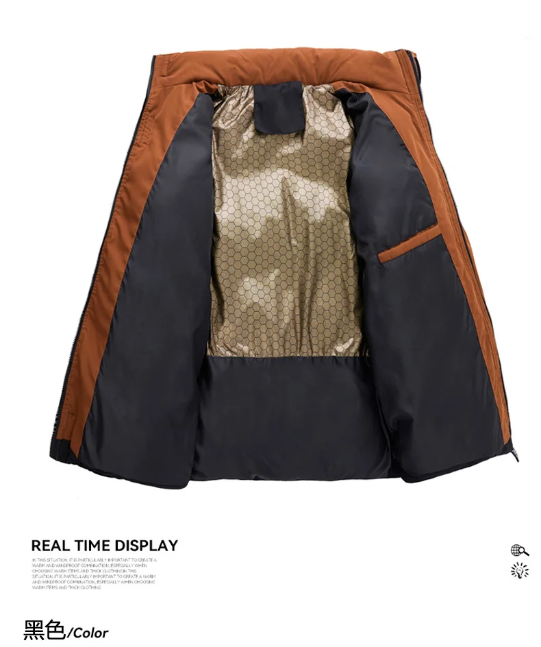 Winter Trend New Style Parkas for Men Casual All-match Thicken Cotton Jackets Stand Collar Comfortable Outerwear Fashion Warm