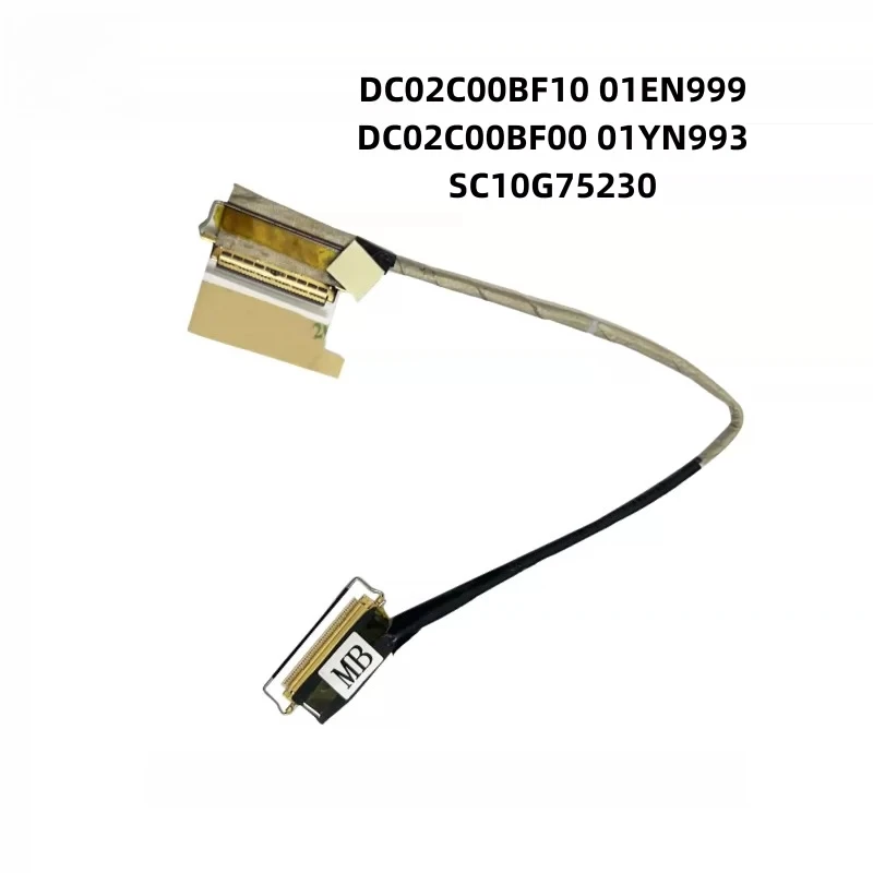 Replacement for Lenovo Thinkpad T480S Screen Cable 01YN993 DC02C00BF00 DC02C00BF10
