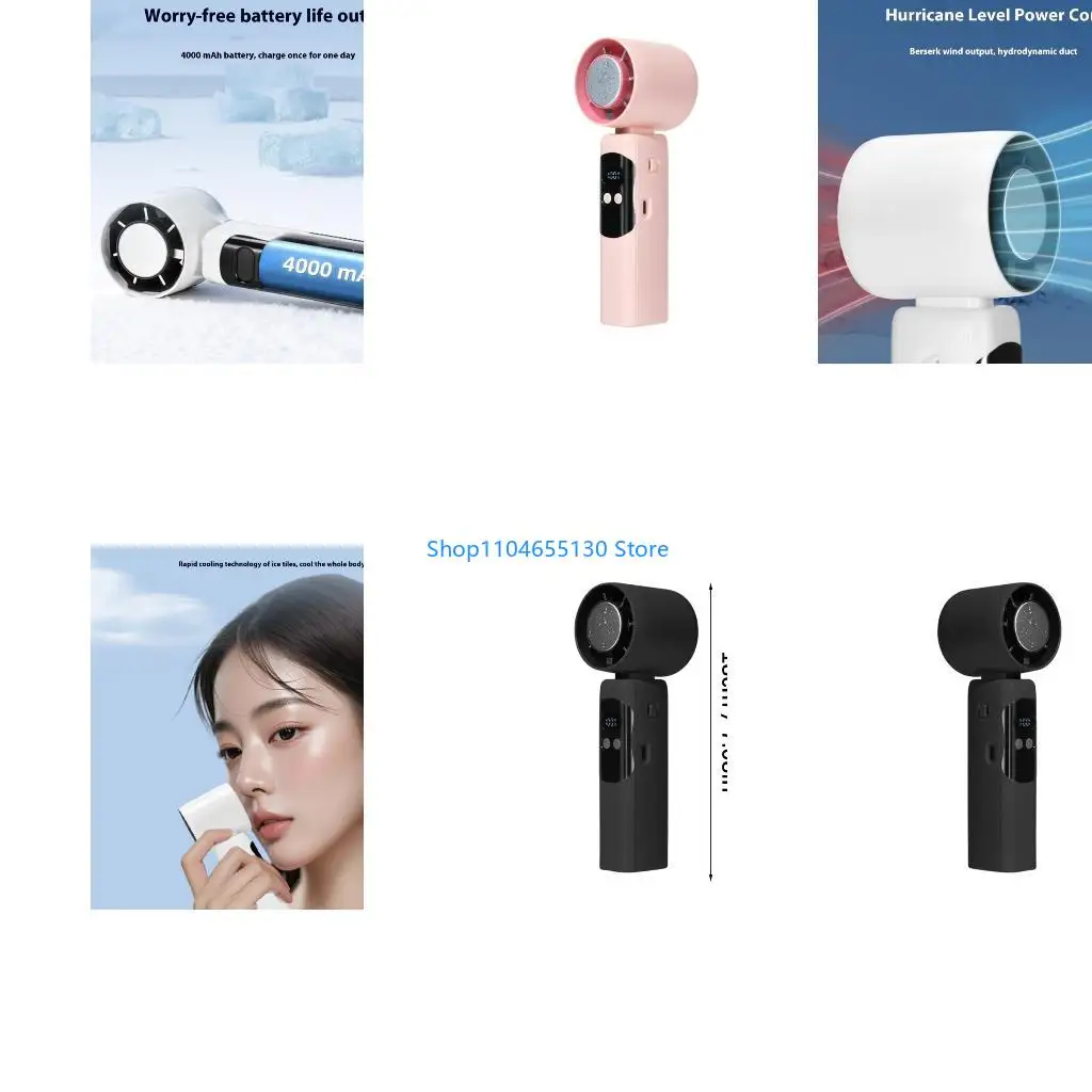 

Настольный вентилятор 4000 мэх внешний вентилятор настольного фаната, подходящий для спальни и офиса