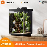 Xiaomi Mijia Smart Desktop Aquarium 10L Smart Fish Tank App Control Feeding Pro Filtration Mi Home Compatible No Assembly