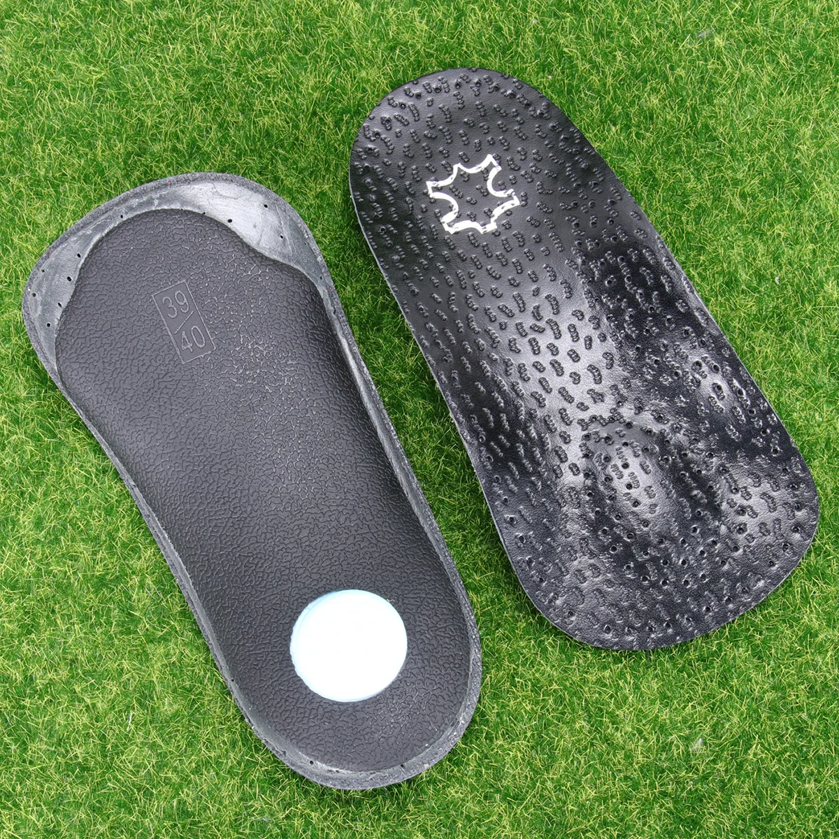 

1 Pair Anti-Slip Arch Support Insoles Invisible Non-Slip Shoe Pads Breathable Latex Half Yard Foot Care For Men Women 39-40