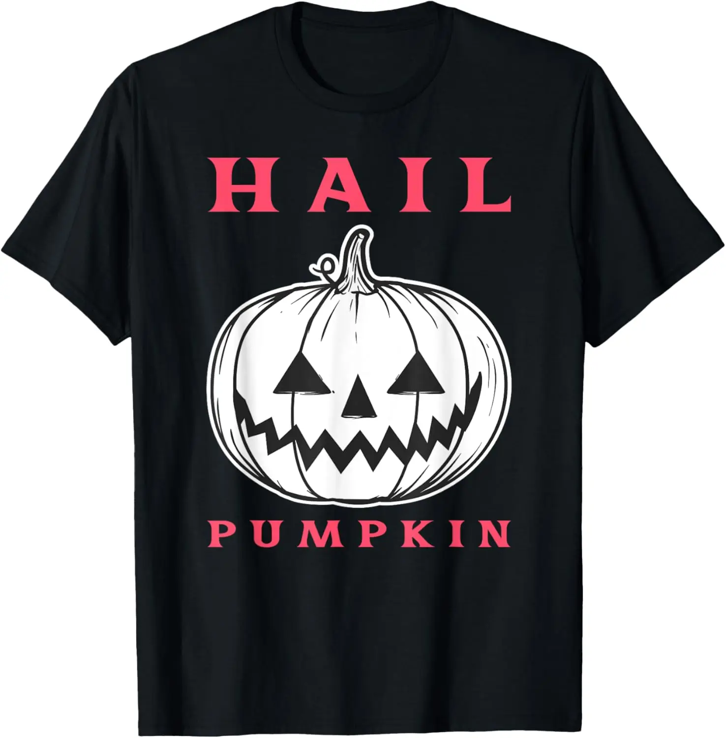 

Hail Pumpkin Halloween Vintage Horror Jack O' Lantern T-Shirt