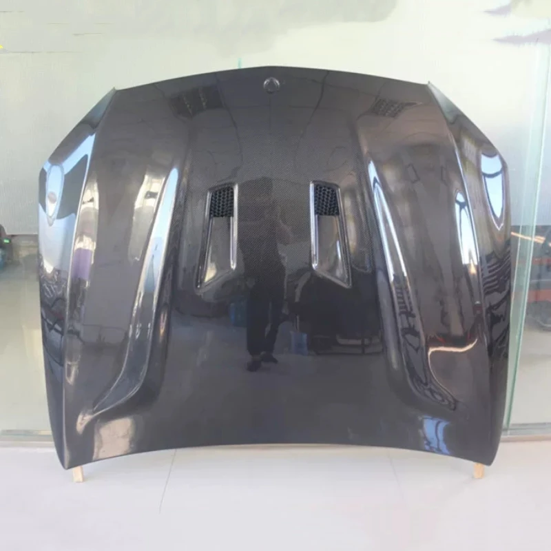Carbon Fiber Engine Hood for Mercedes-Benz C-Class W205 C180 C200 C260 C300L Modified Engine Cover Car Bonnet
