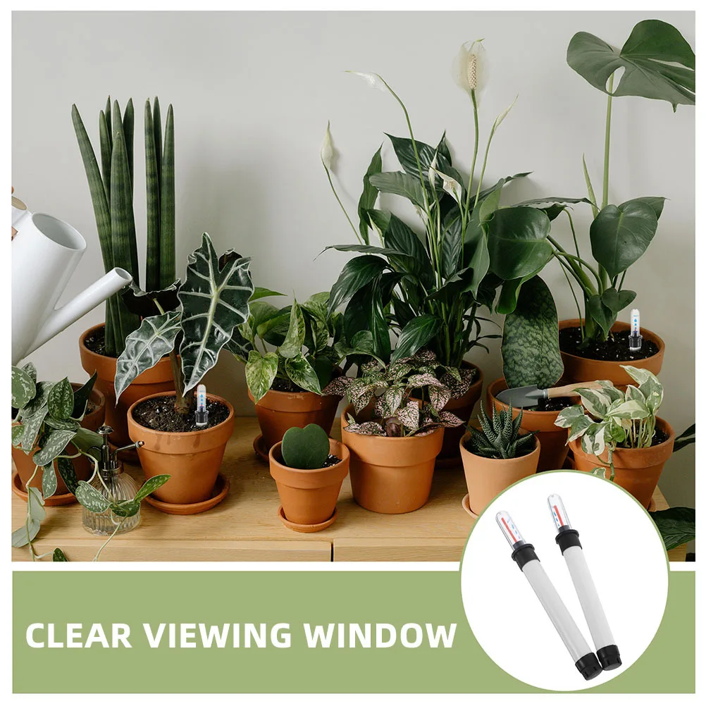 4 stuks Plant Waterniveau-indicator Clear View Vochtmeter voor Indoor Outdoor Potplanten Tuinen Plant Watermeter