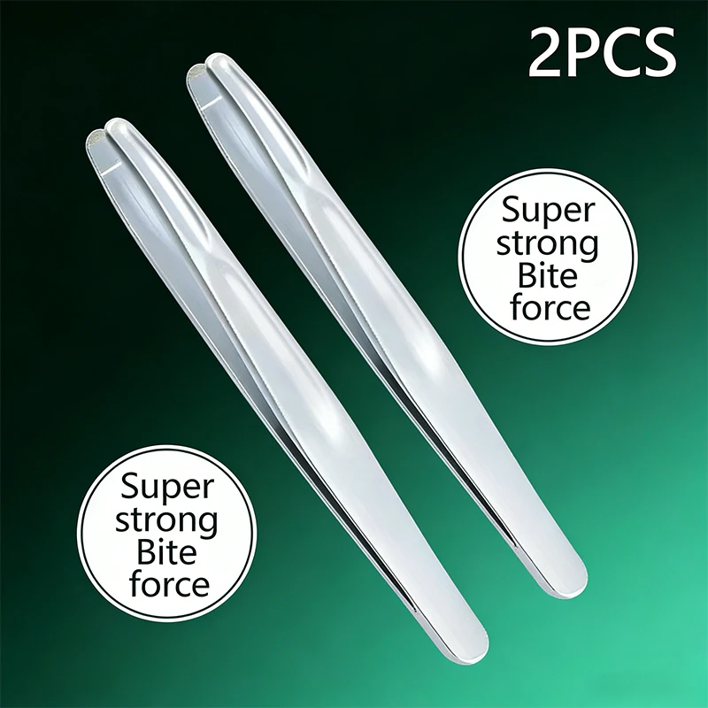 

Stainless Steel Round Head Tweezers Eyebrow Tweezers Hair Removal Tweezers Suitable for Men and Woman Gifts