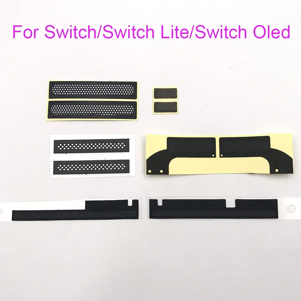 1Pair Left Right Dust Net Cooling Network Replacement For Nintendo Switch NS Lite Game Console For Switch Oled Speakers Dust Net