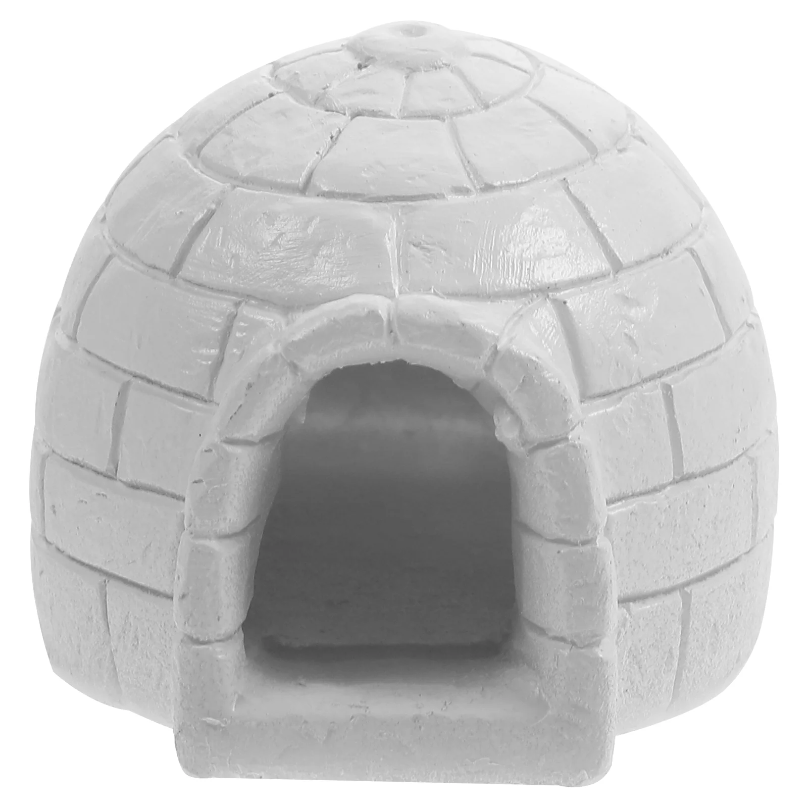 Micro Landscape Ornament Decorative Ice House Model Photo Igloos Figurines for Kids Picture Figures Toys