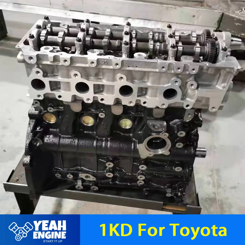 

Diesel Engine 3.0L 4Cylinders 1KD-FTV For TOYOTA 4Runner Hiace Hilux Long Cylinder Block Auto Engine Parts