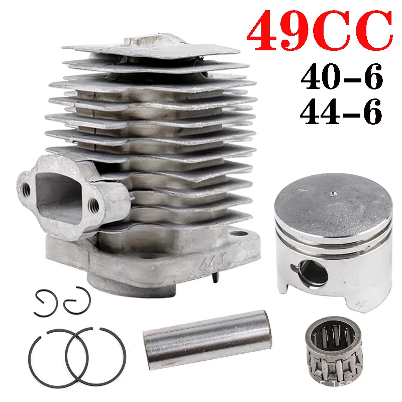 Engine Cylinder Block Designed for 49CC Two-Stroke Motors Found in Lawn Mower Motorcycle and For ATV Equipment
