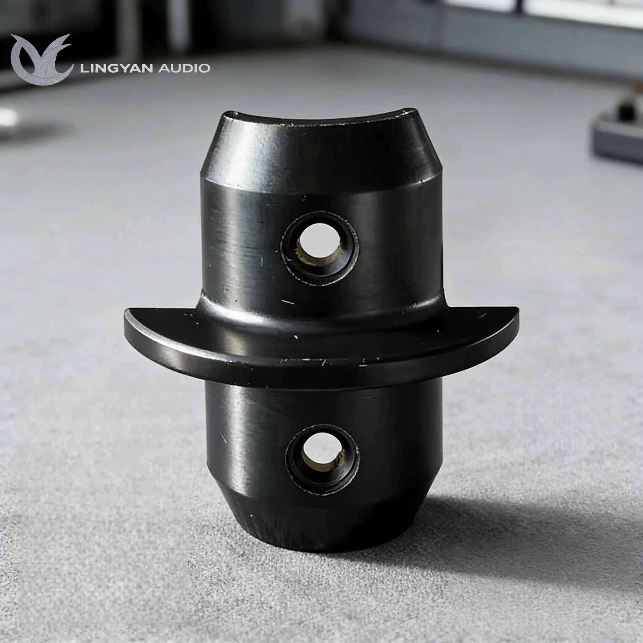 

True V-Shaped Half-Round Design For SME Tonearm Knife Edge Bearing, Non-Magnetic Copper Fit 3009/3010/3012