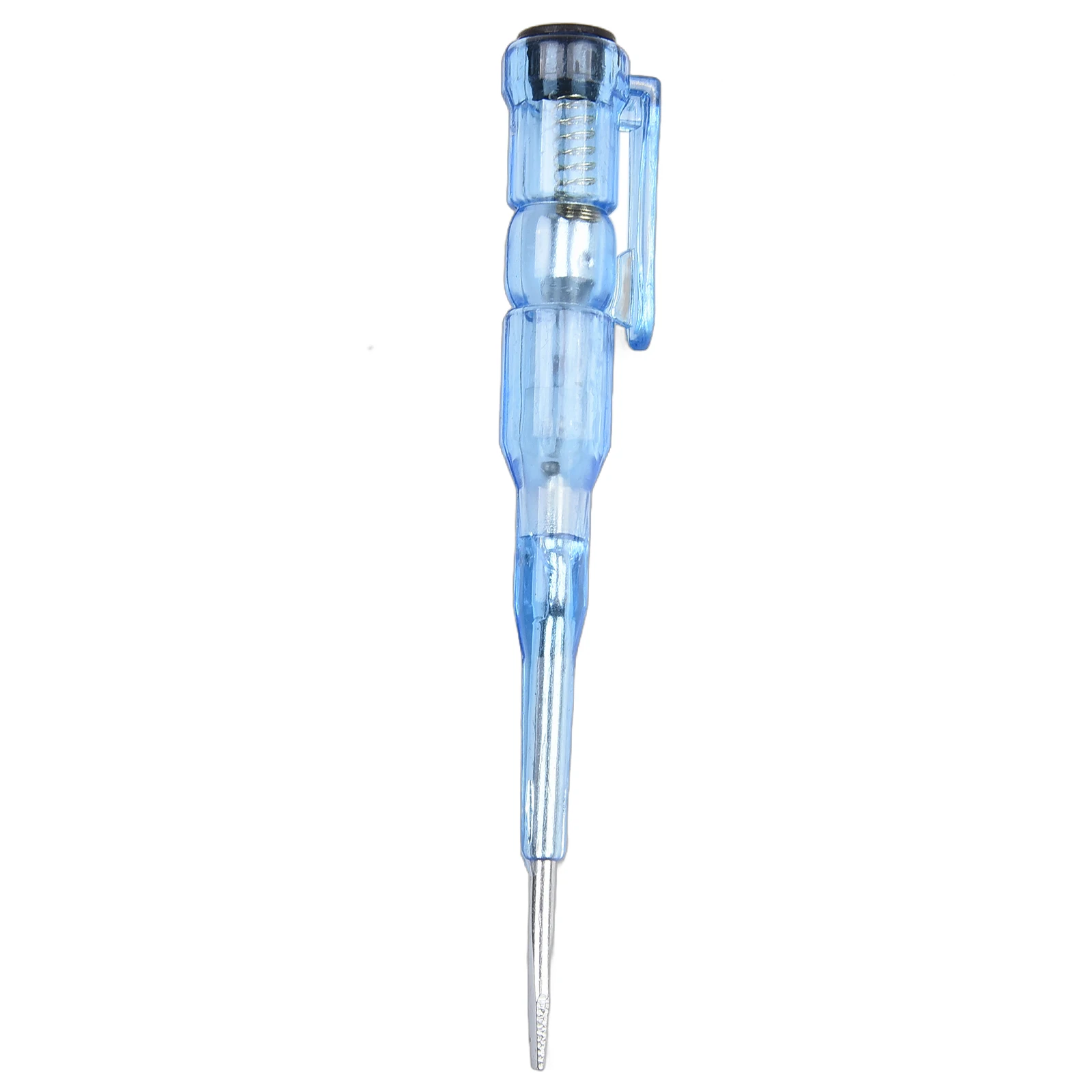 Tester tensão elétrica com Blue Car Decoração, Teste Pen, Tester Tensão, Tester Tensão, Ferramenta Elétrica, 45 # Aço