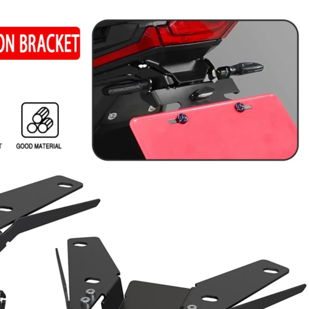 

X-ADV XAdv 750 License Plate Holder Fender Eliminator Registration Bracket FOR HONDA XADV xadv750 2021 2022 2023 2024 Motorcycle