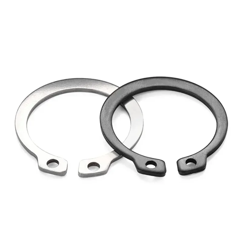 Shaft M3 M4 M5 M6 M7 M8~M150 304 Stainless Steel/65 Manganese Steel External Circlips Snap Rings C Clip for Shaft Retaining Ring