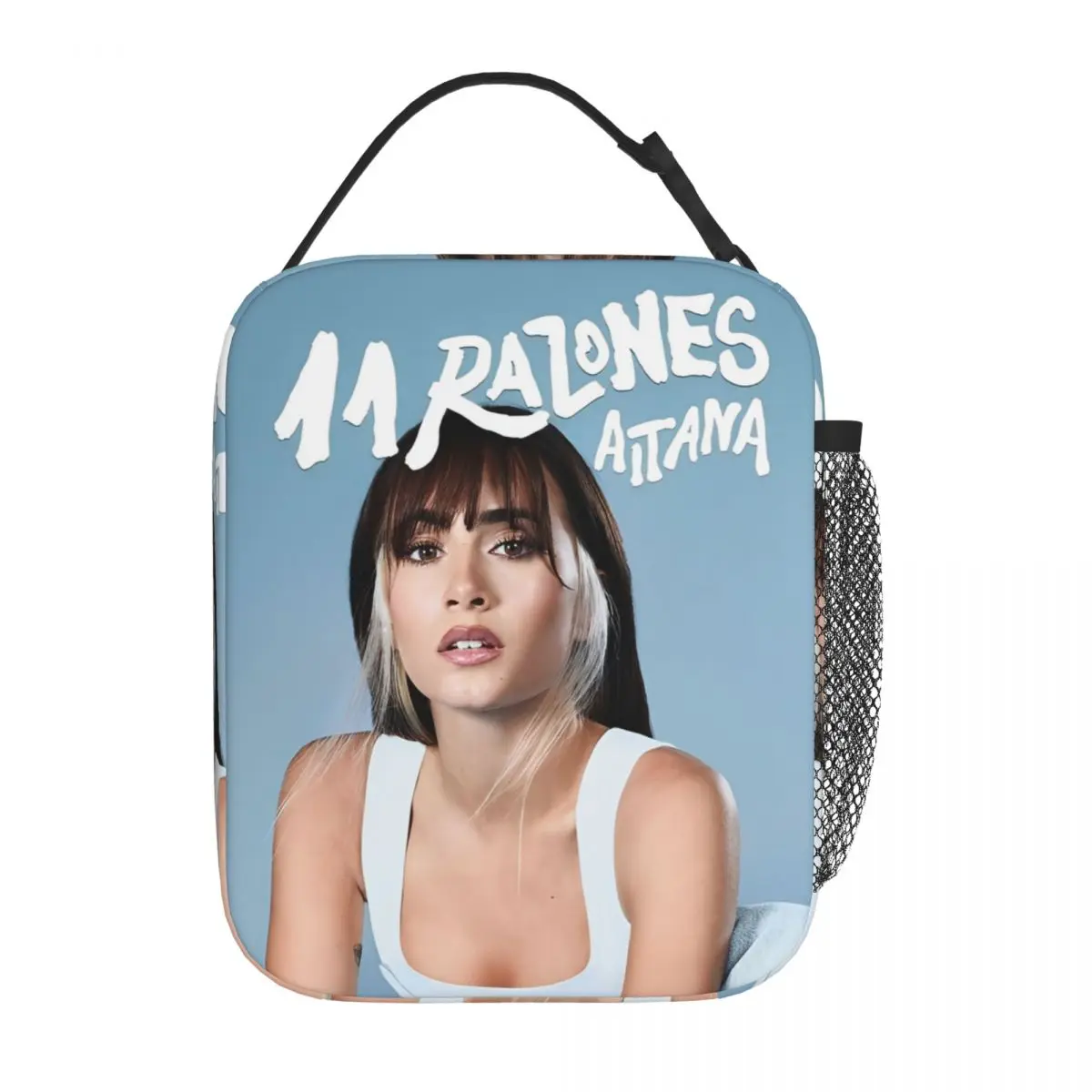 Aitanaed Concert Insulated Lunch Bag Cooler Bag Reusable Lunch Container High Capacity Tote Lunch Box Food Storage Bags