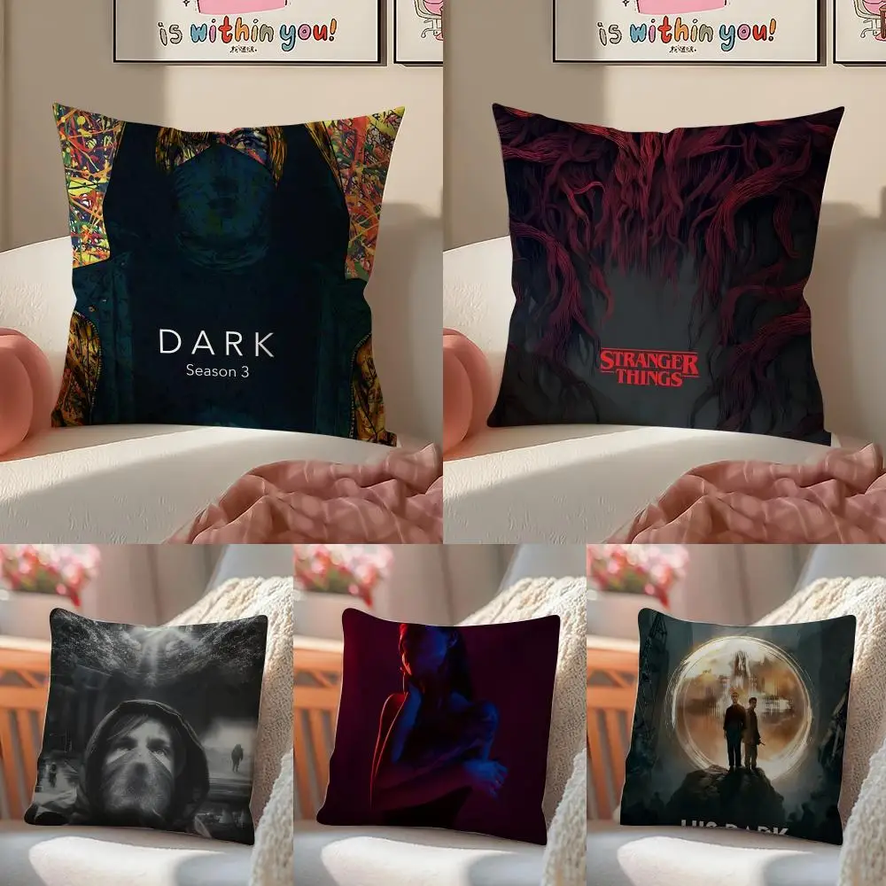 DD-ark Tone Series Cushion Cover Linen Pillowcase Cover Soft Decor for Sofa Home Room