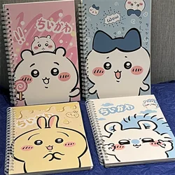 Random One Chiikawa Coil Notebook Hachiware Usagi Cartoon Horizontal Line This Lovely Notebook Student Notebook Stationery