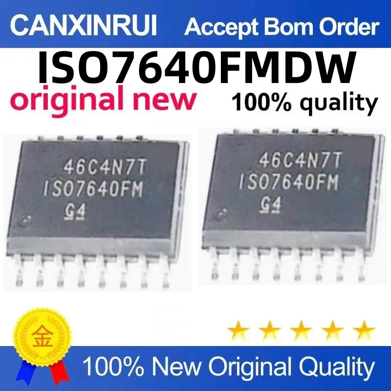 

The new isolator chip ISO7640FMDW ISO7640FM ISO7640FMDWR